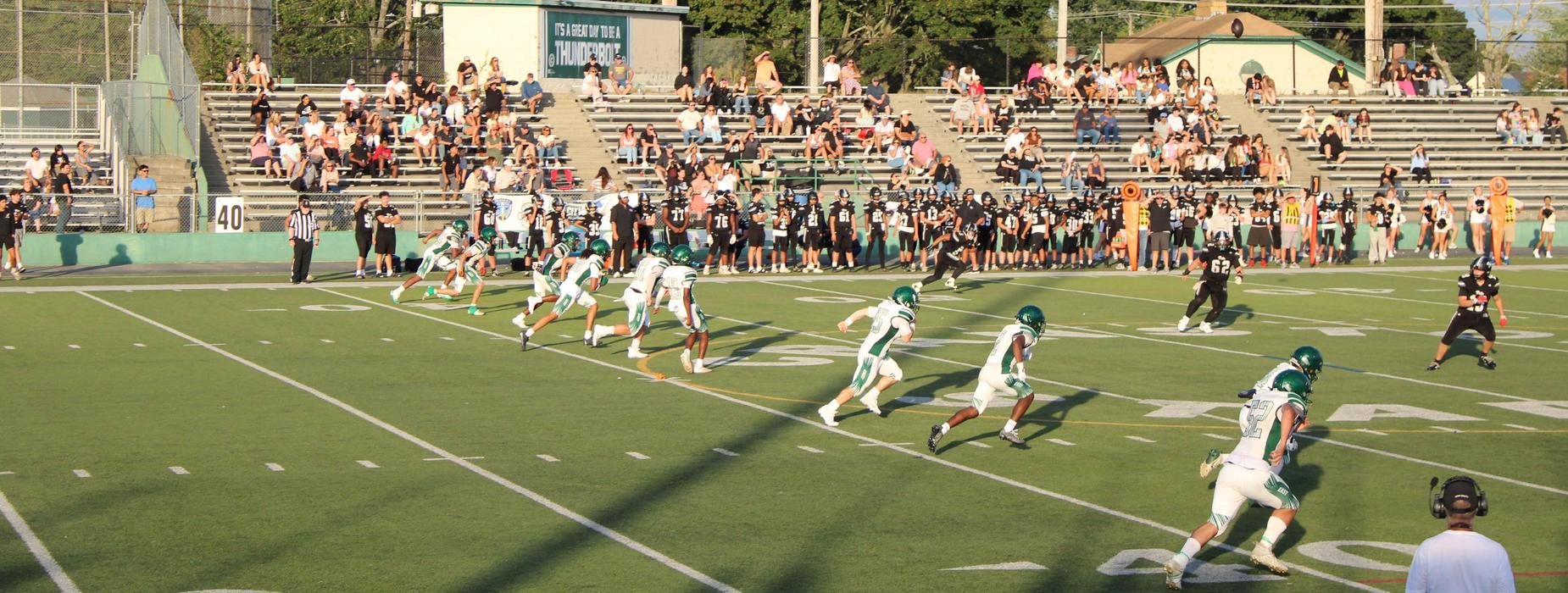 CHSE football team plays in the injury fund game.