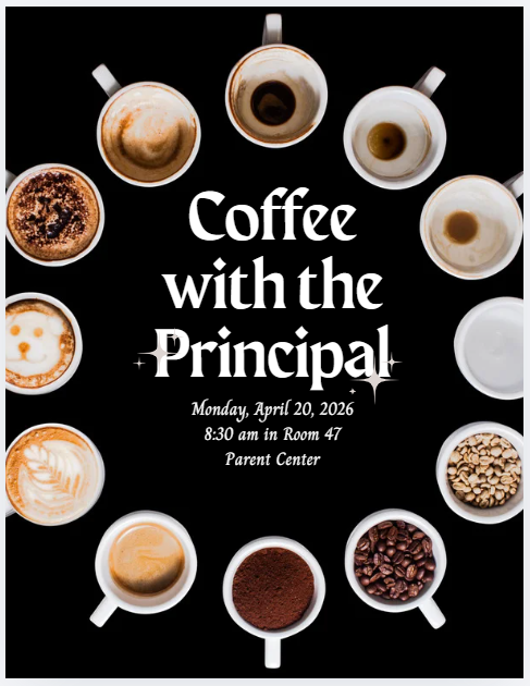 Coffee with the Principal