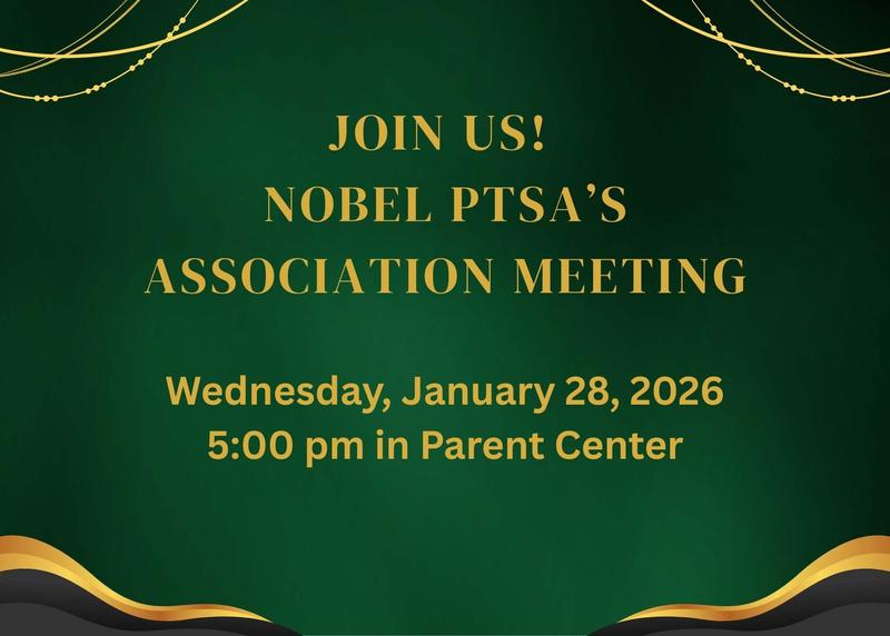 PTSA's Association Meeting! Jan 28th at 5 PM Featured Photo
