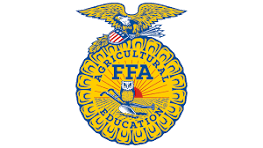 National FFA emblem with owl and eagle
