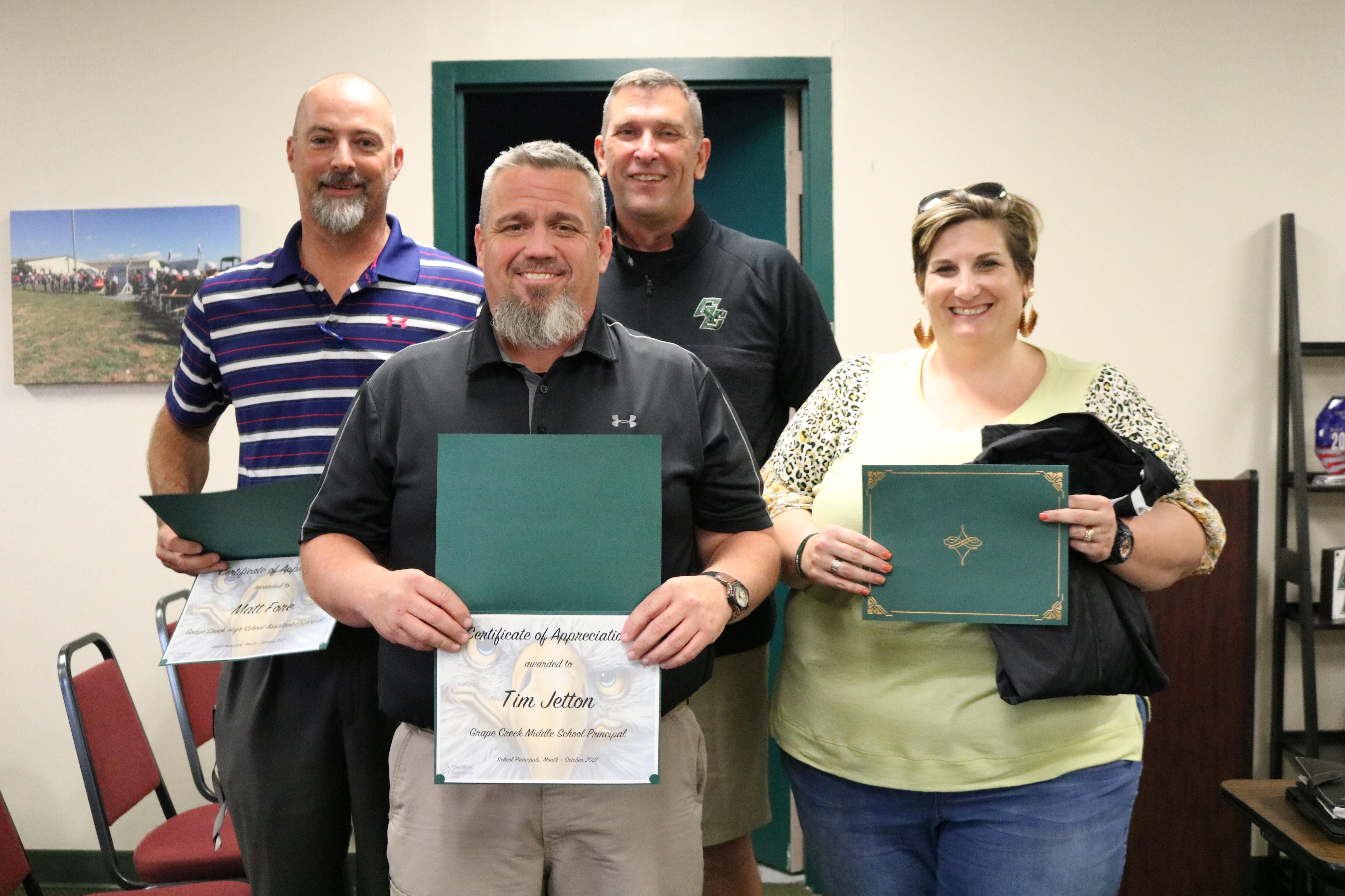 GCISD Principals and Assistant Principals