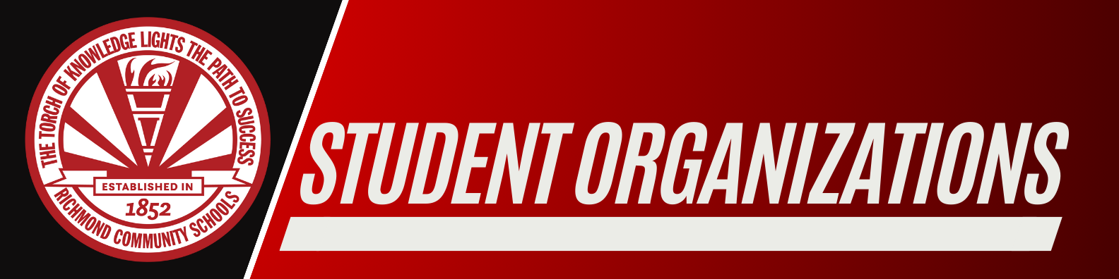 student organization banner