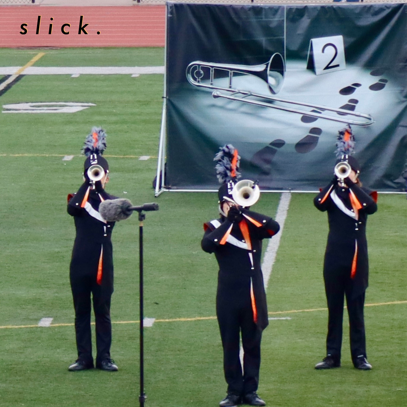 band members on the field
