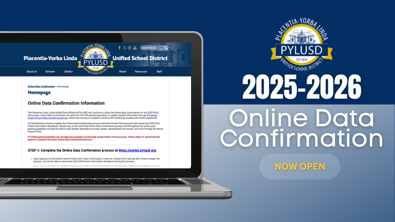 Online Data Confirmation is Now Open
