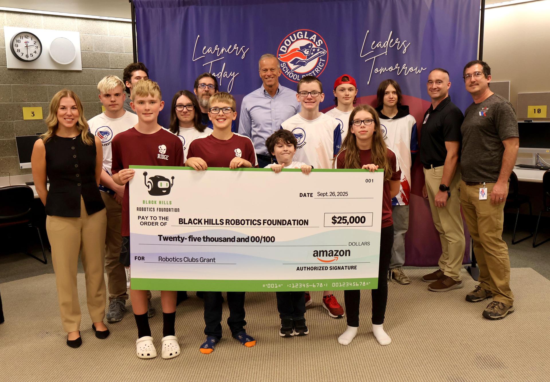 Robotics Team - Amazon Grant with Thune