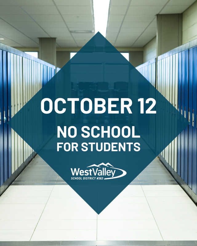 No school October 12