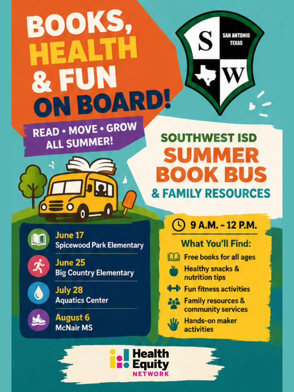 SWISD Summer Book Bus Returns!
