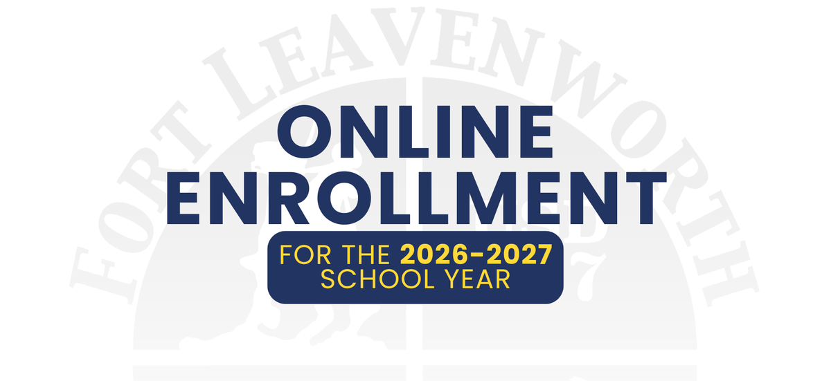 Online Enrollment for the 2026-2027 School Year
