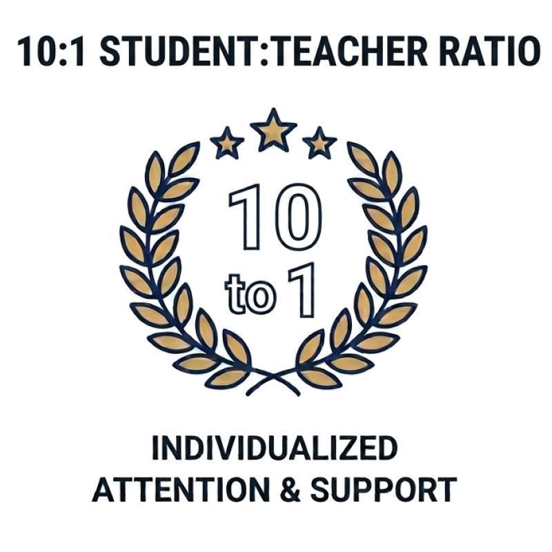 Student Teacher Ratio wreath image