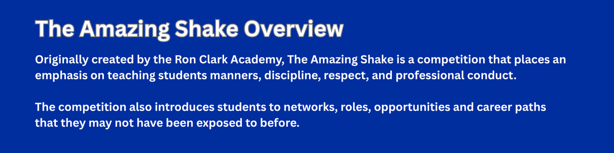 The Amazing Shake Overview