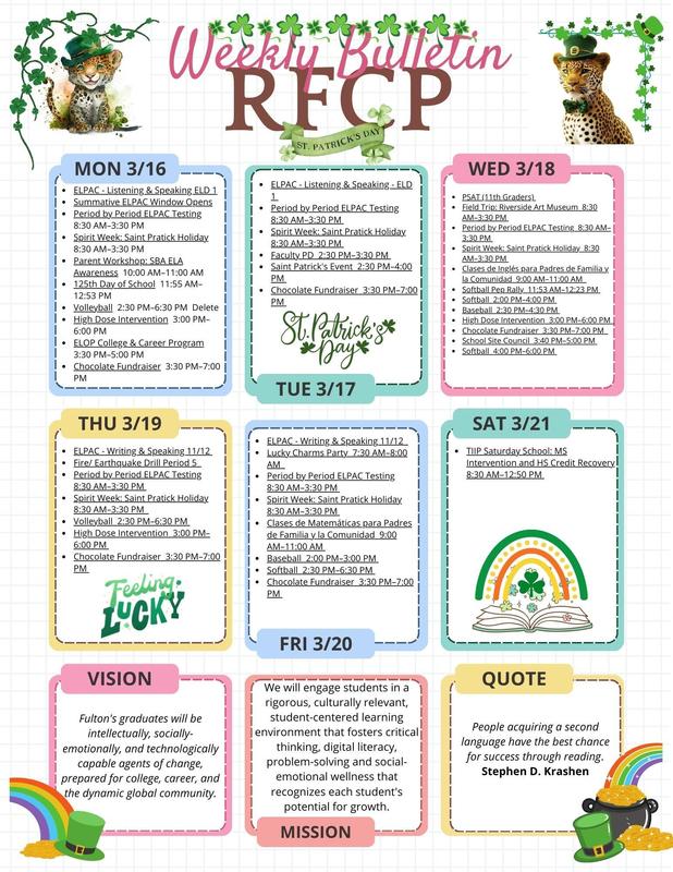 Weekly Bulletin