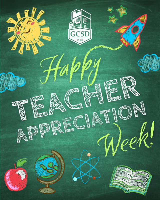 GCSD Teacher Appreciation Week
