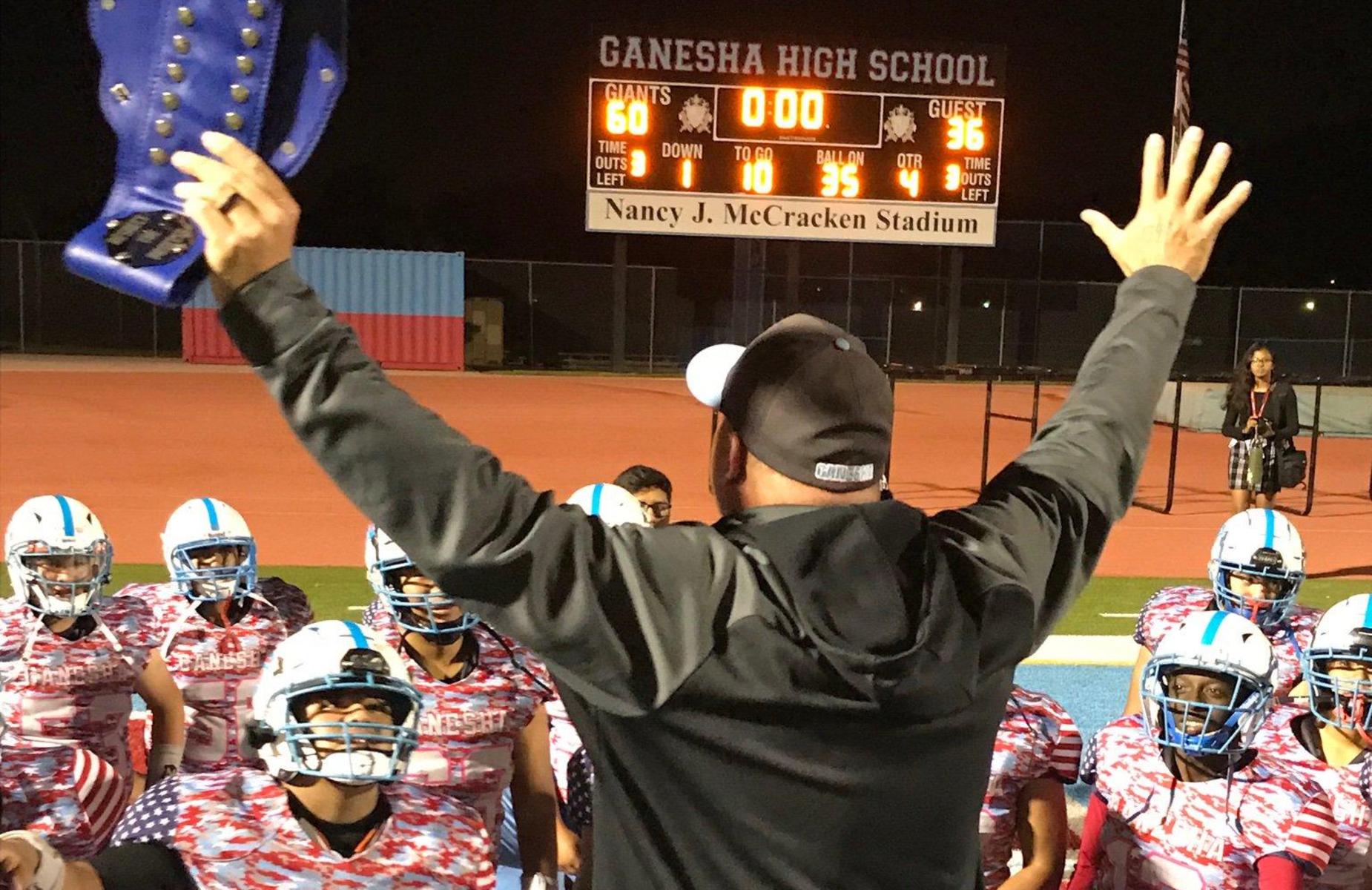 Ganesha High School made it to the Football CIF Playoffs! The last time they represented was in 1995, you KNOW the Giants are going for that WIN! Come out and support our team on their next game!