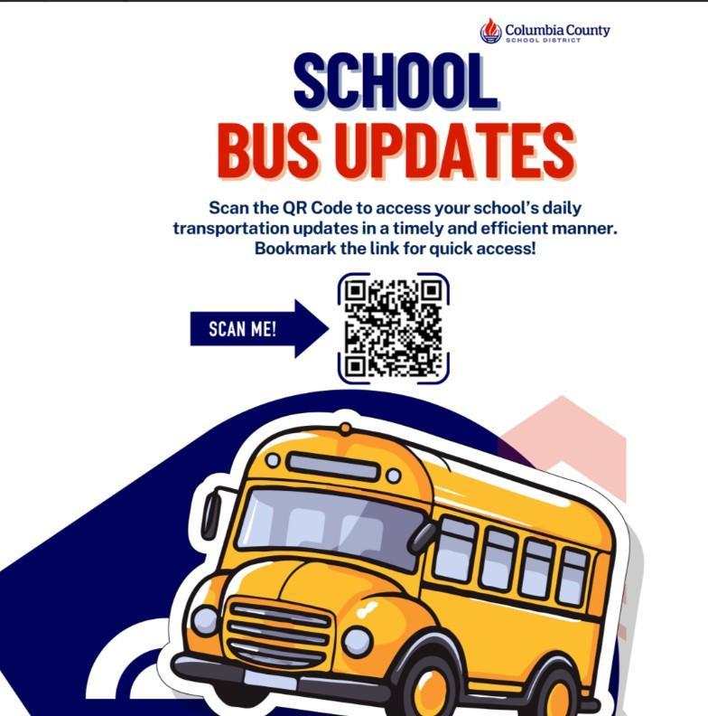 School Bus Updates QR Code