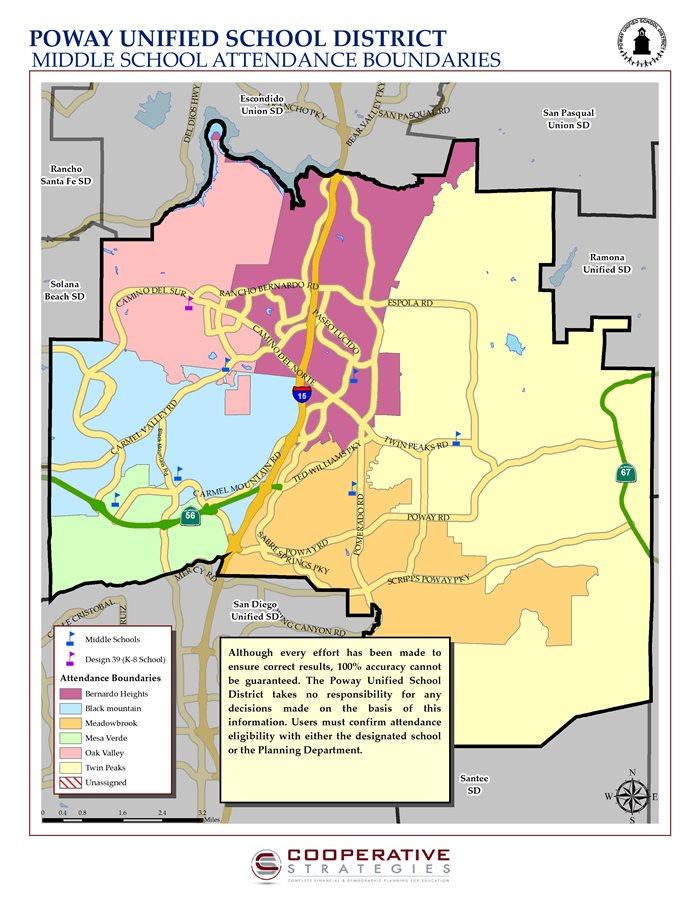 Middle School Boundary Maps Boundaries And District Maps Poway Middle School Boundary Maps Boundaries And District Maps Poway