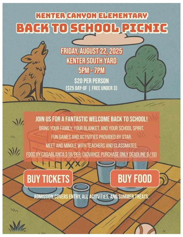 back to school picnic