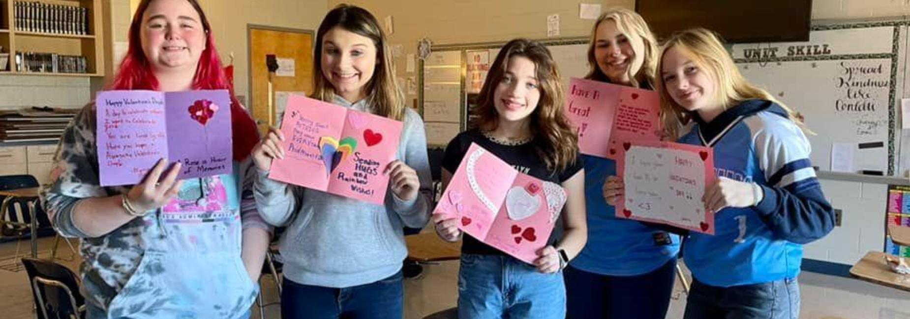Valentines cards for Nursing Home Patients