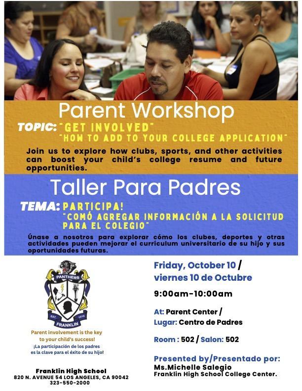 Parent Workshop