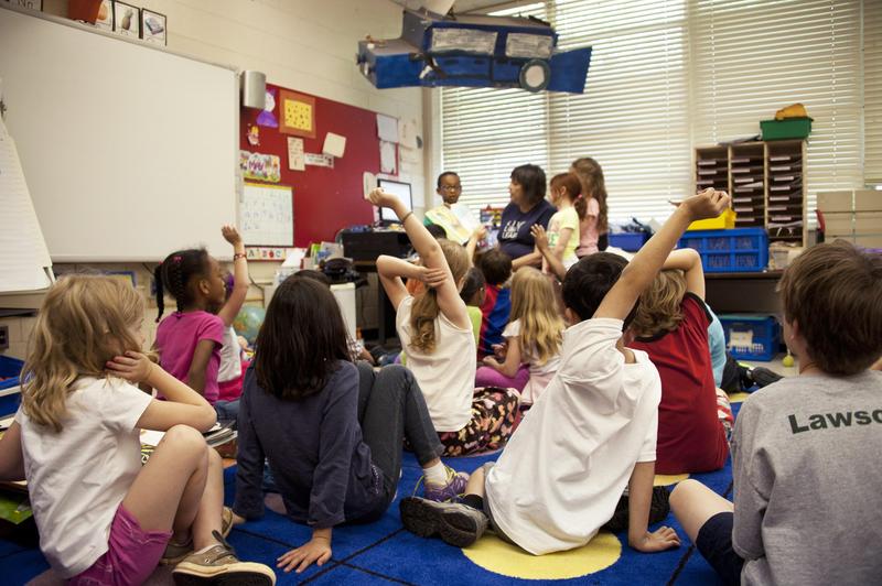 Kids in the classroom