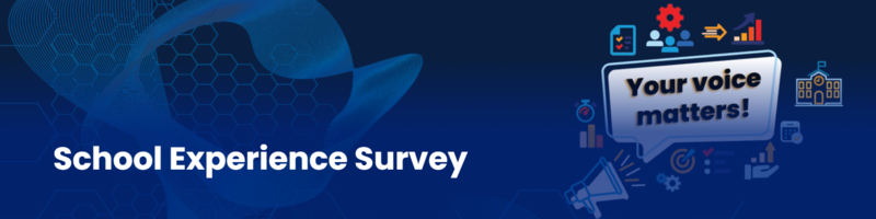 Complete our School Experience Survey here! Featured Photo