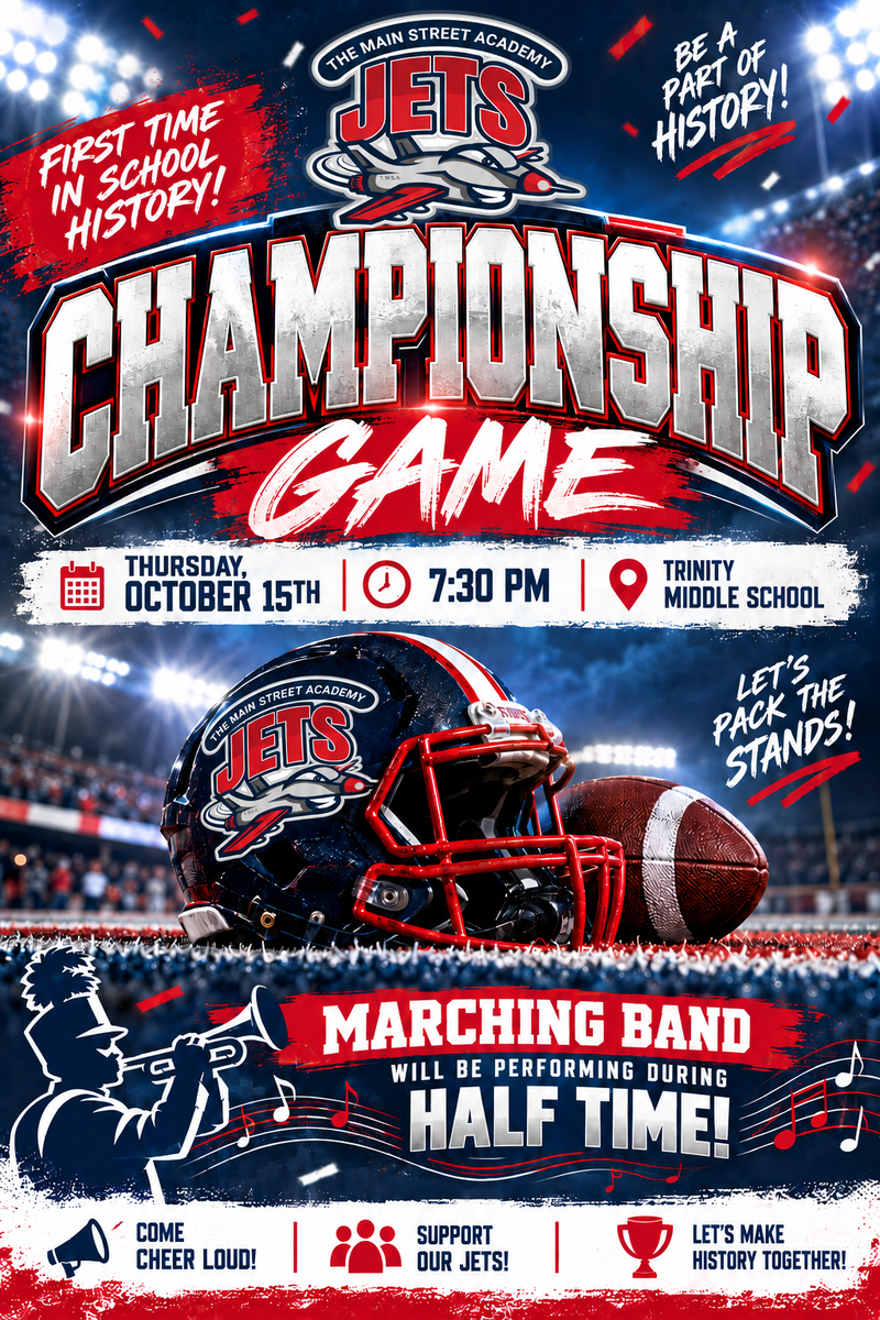 First Time in School History: TMSA Marching Band to Perform During Halftime Featured Photo