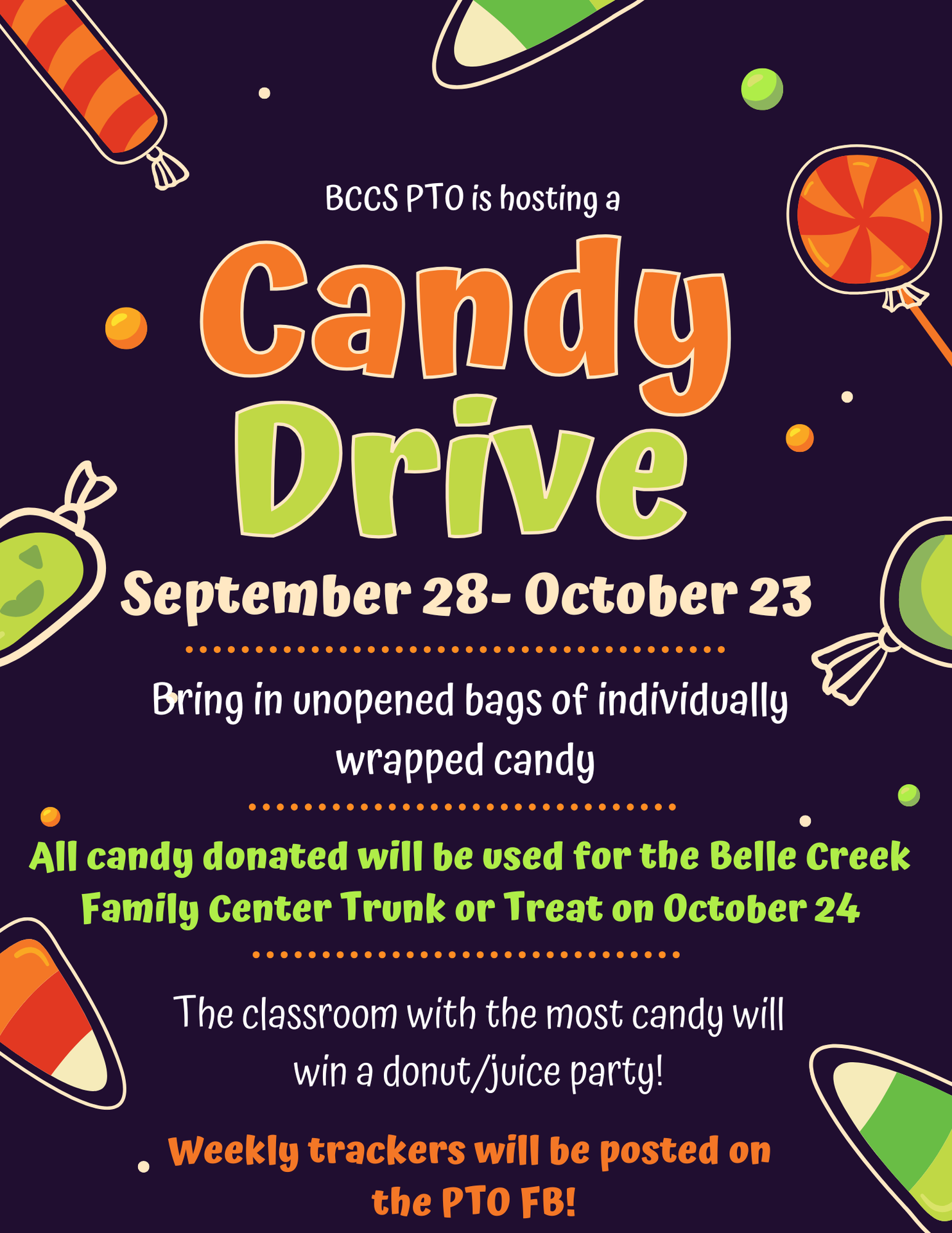 Candy drive