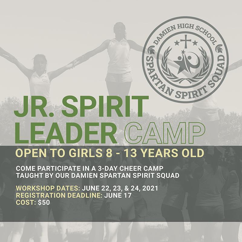 Junior Spirit Leader 3 Day Camp taught by our Spartan Spirit Leaders Featured Photo