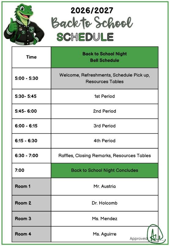 BTS Schedule English