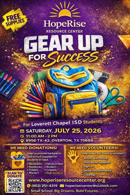 Graphic with information on Gear up for Success.