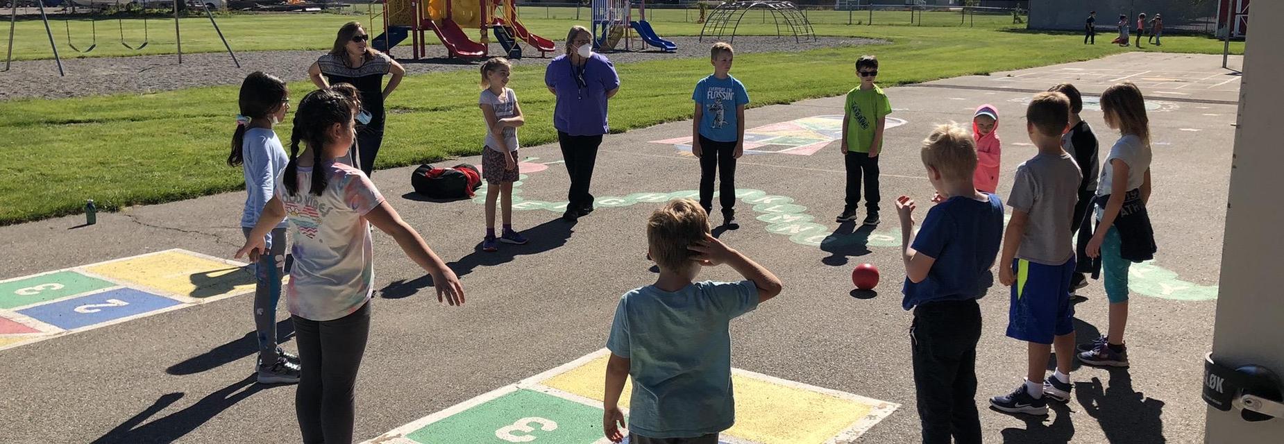 Elementary PE Class