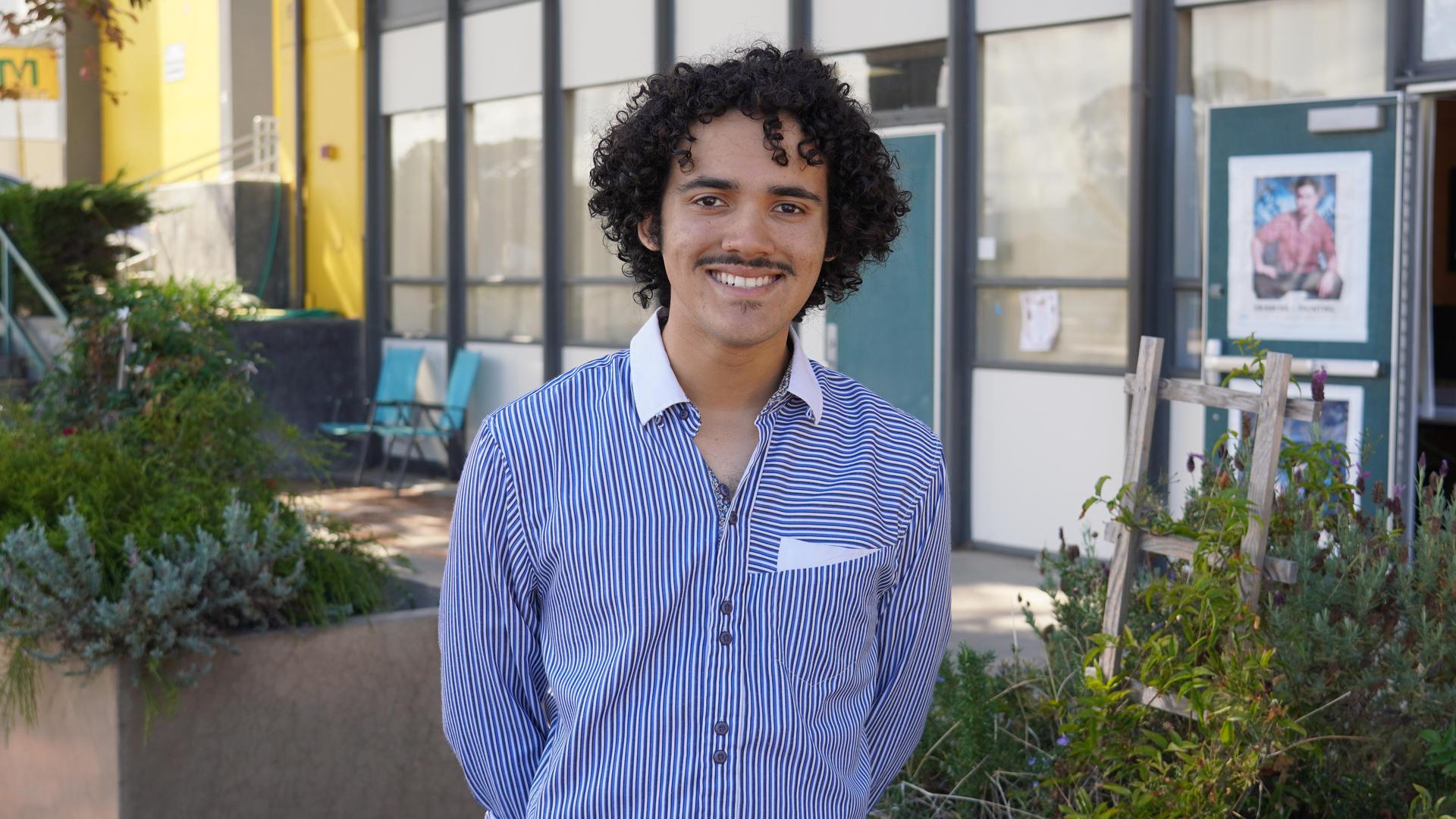 Monterey High School senior Solomon Sloan