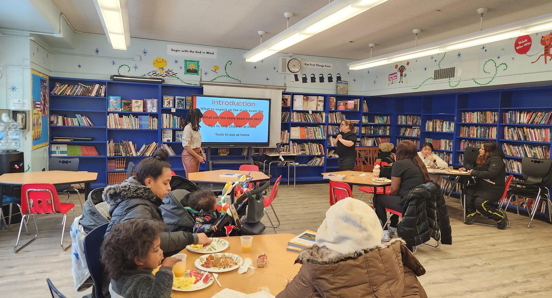 Parent State Test Information Breakfast