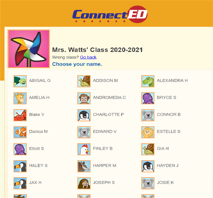 Mrs. Watts' Class