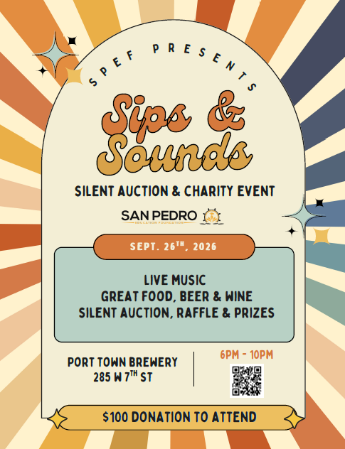 San Pedro Sips and Sounds 2026 Flyer