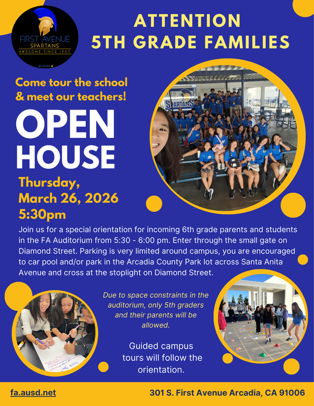 5th Grade Orientation