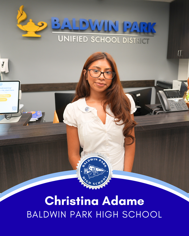 Christina Adame, BPHS 2026