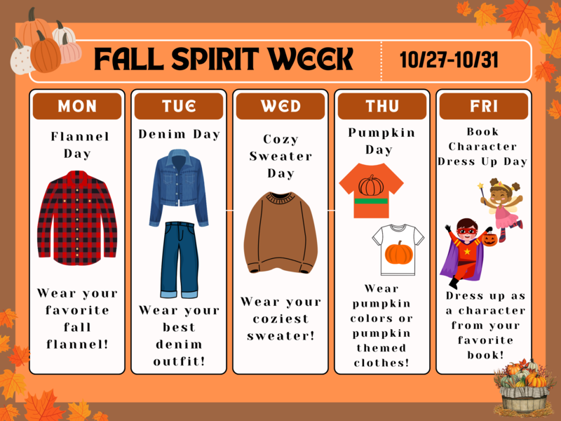 Fall Spirit Week!