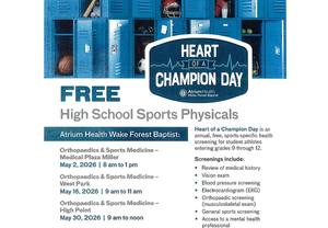 Heart of a Champion Day