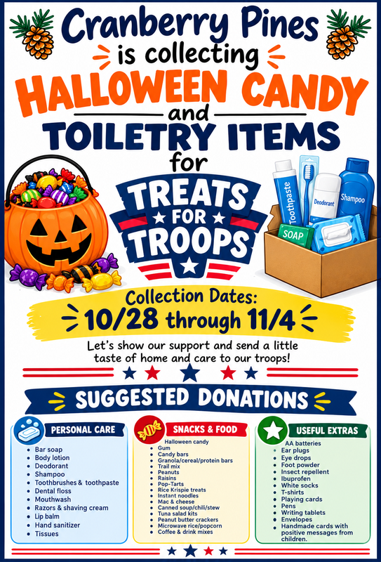 Treats for Troops