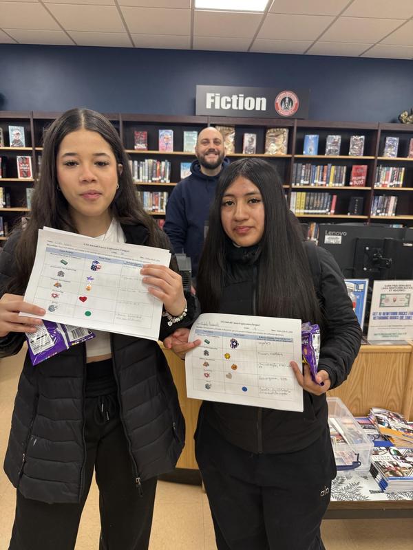 two students at the cte event