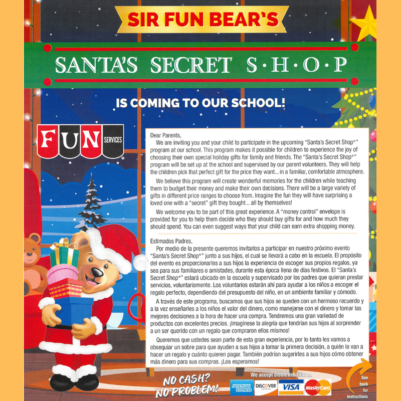 **Santa's Secret Shop is coming next week!**
