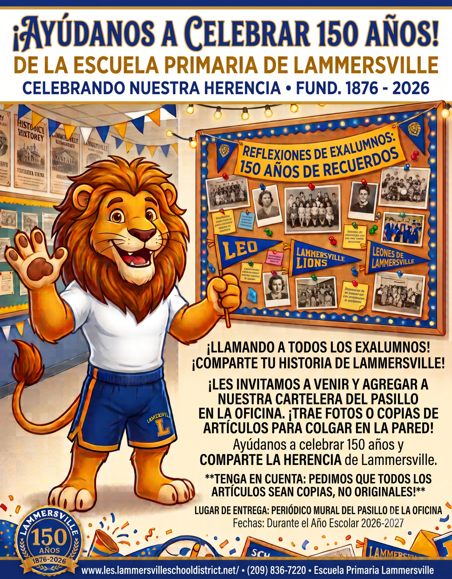 LES Alumni Flyer Spanish