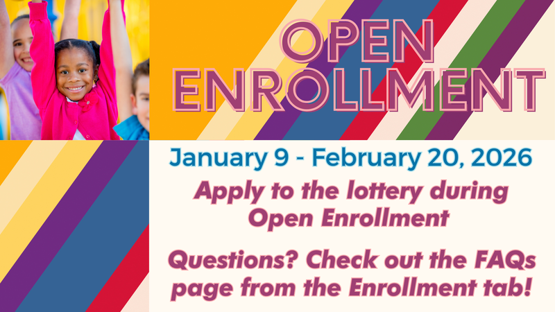This Friday Begins Open Enrollment for the 2026-27 School Year