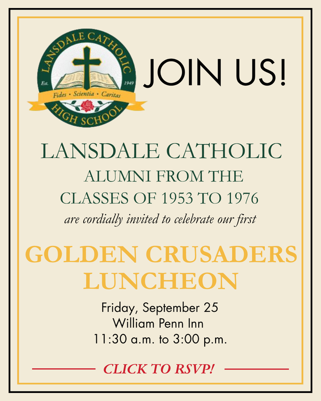 Golden Crusaders - Classes 1953-1976 - Luncheon September 25 Featured Photo
