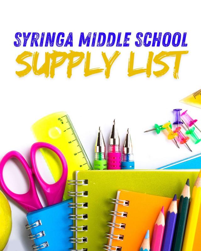 Supply List Graphic
