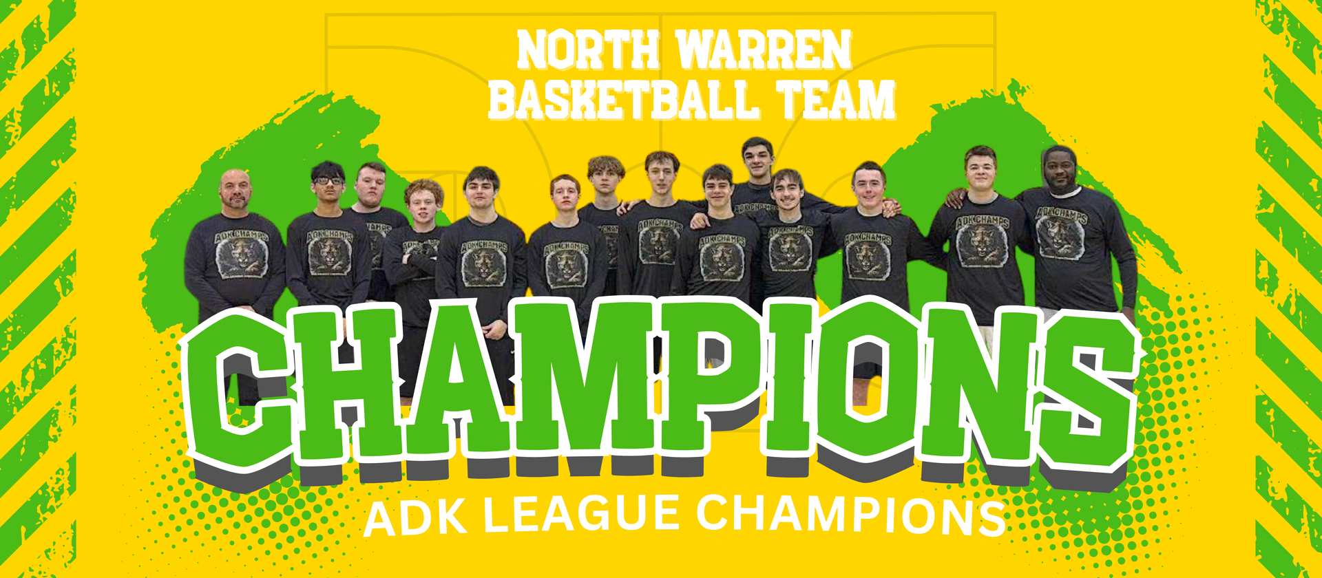 North Warren Boys Adirondack Champions - 4 in a row!