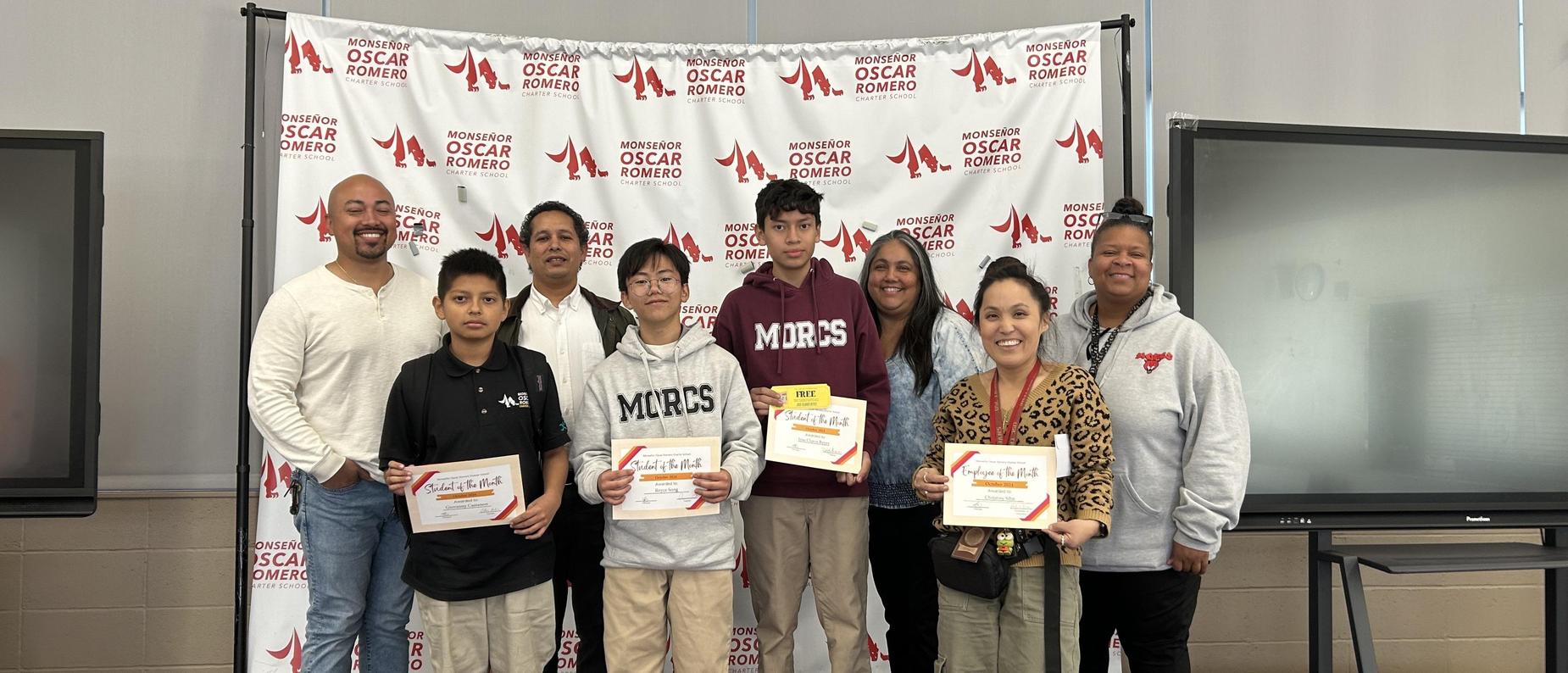 Student and Staff Recognition Awards