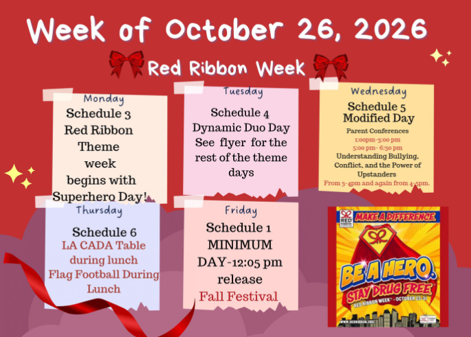 Agenda for this week