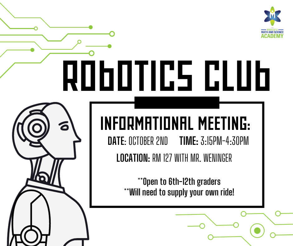 Robotics Informational Meeting