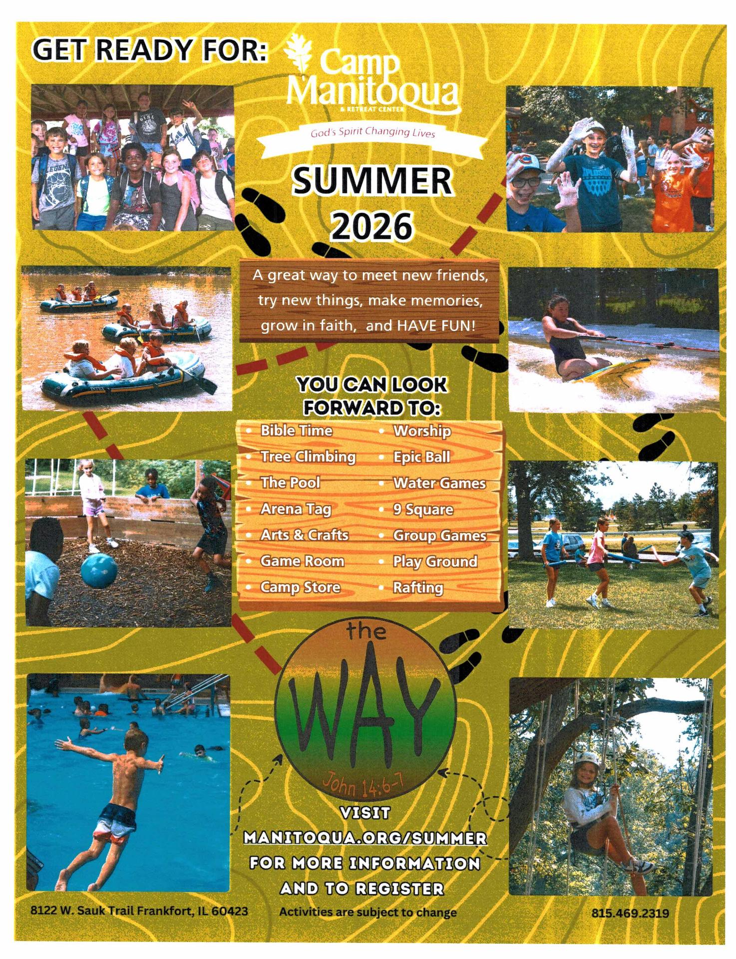 Camp Manitoqua Summer 2026
